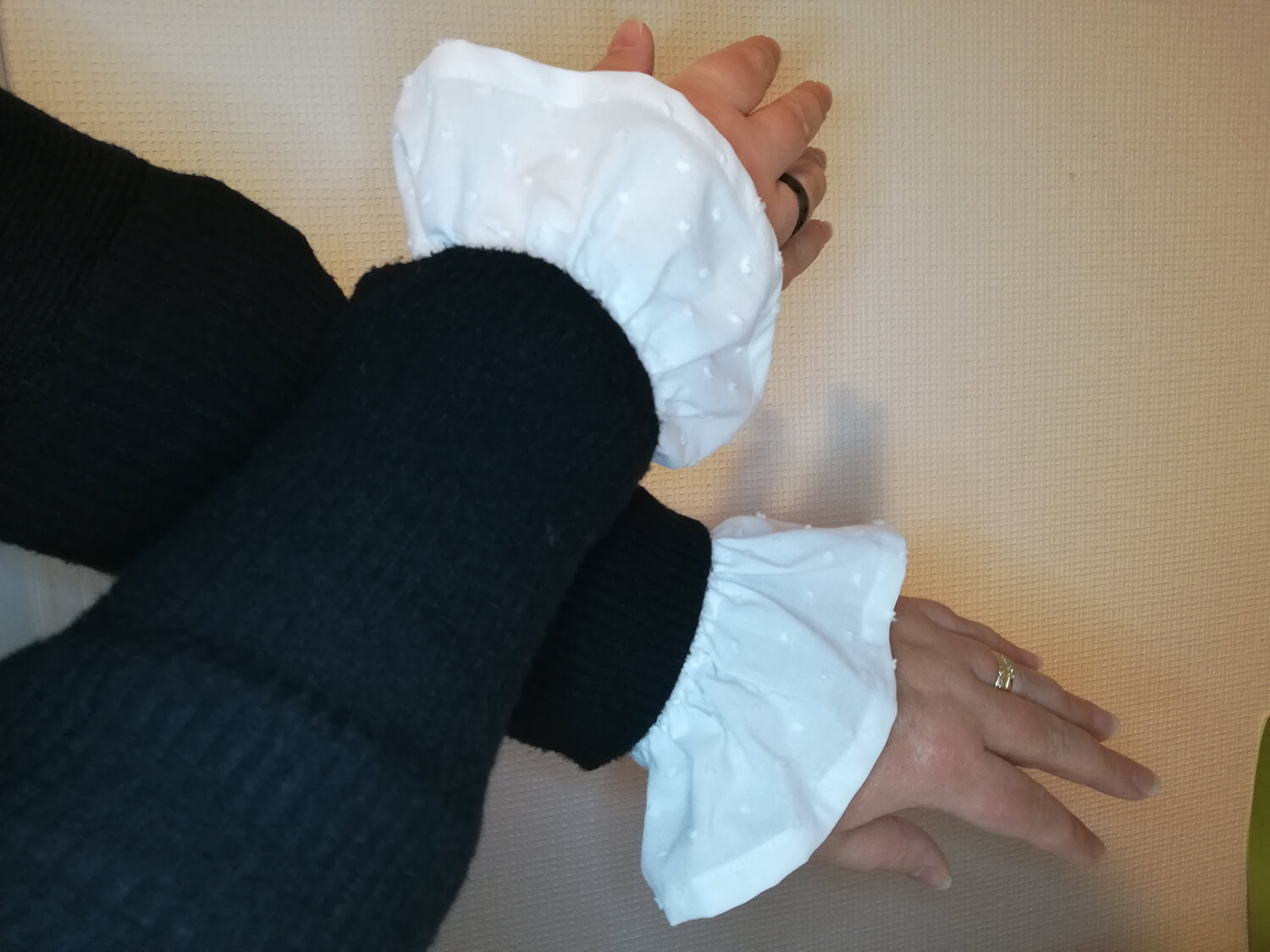 manchettes-plumetis-blanc Manchettes plumetis blanc